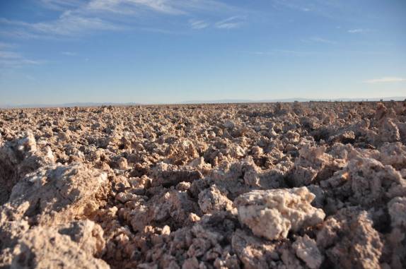 O salar do Atacama, no deserto do Atacama - Chile